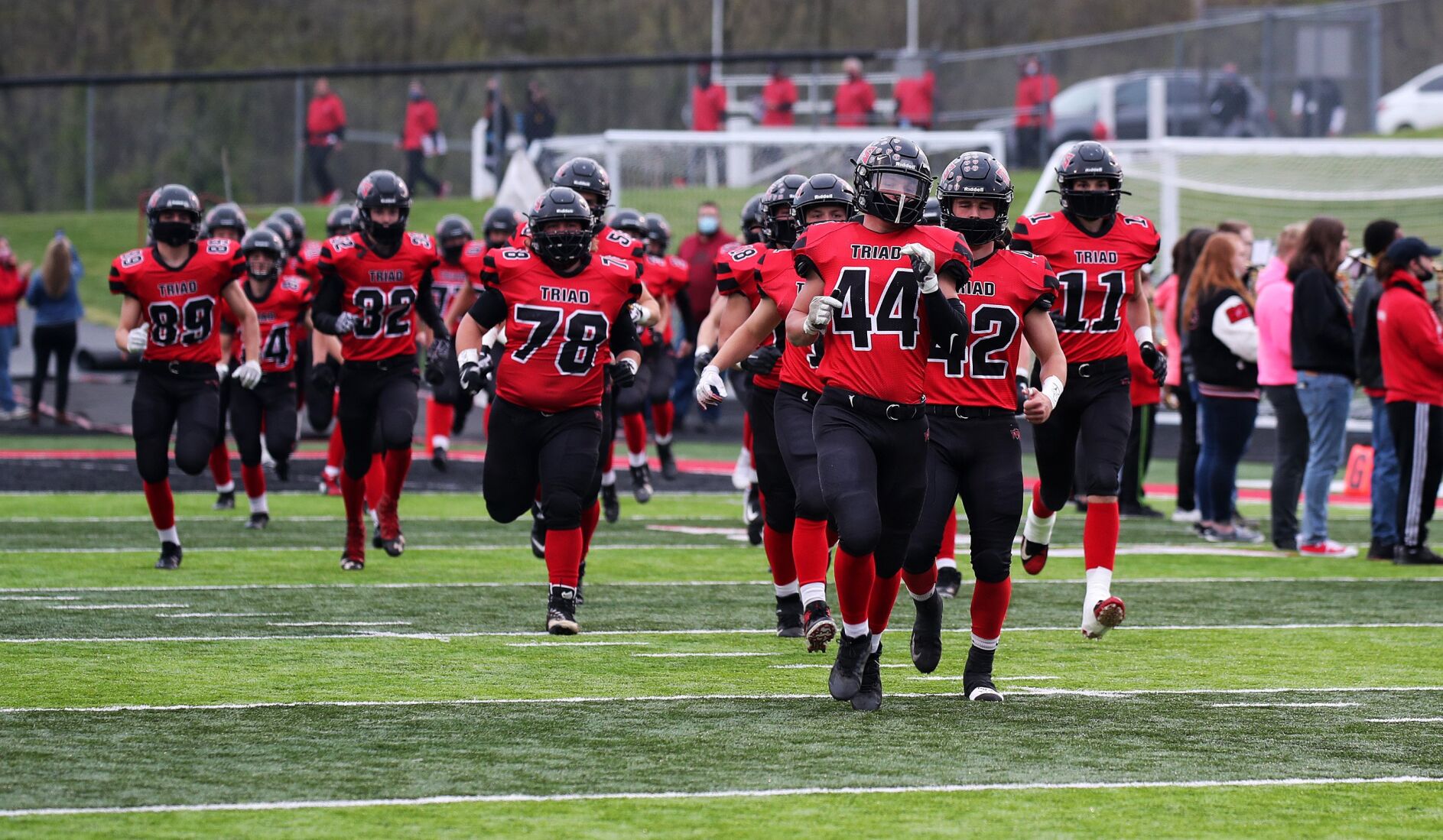 Highland vs. Triad football